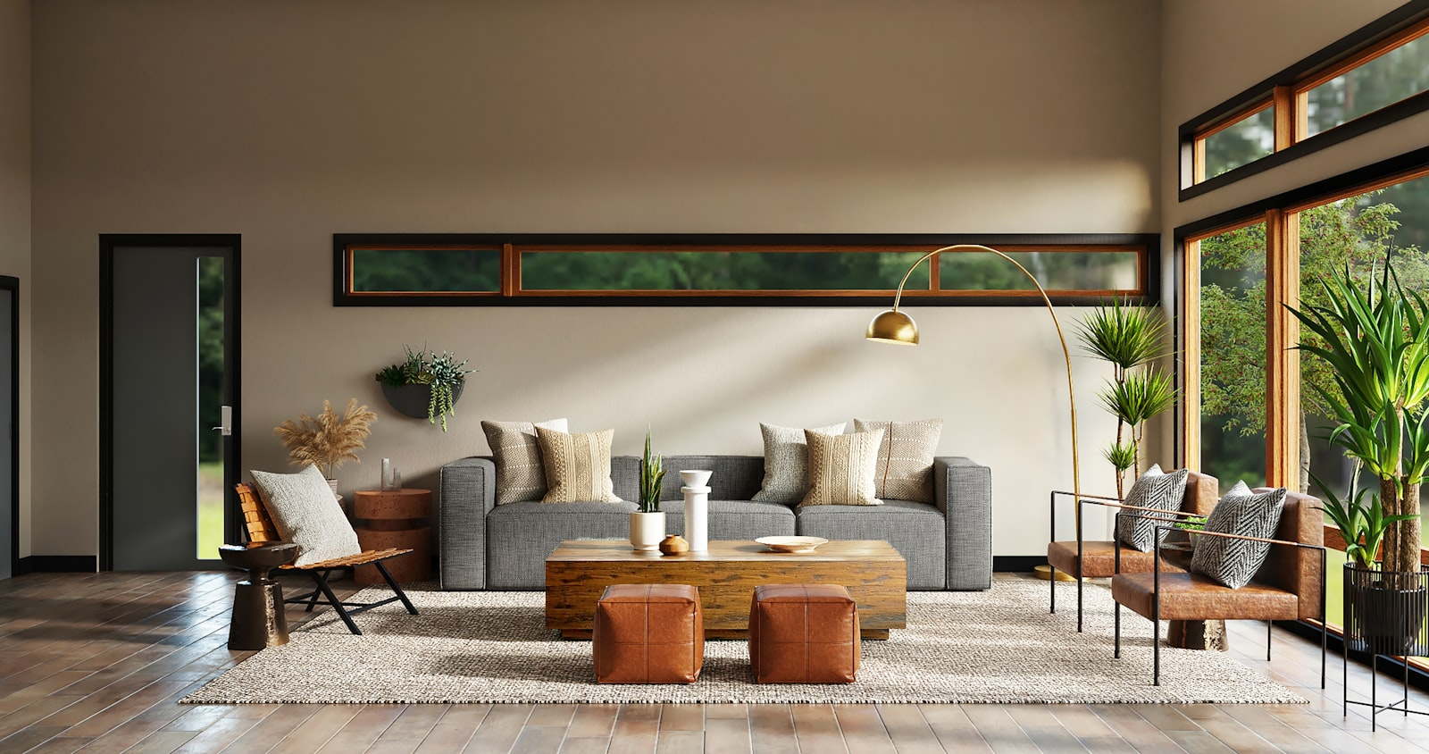 Modern living room interior