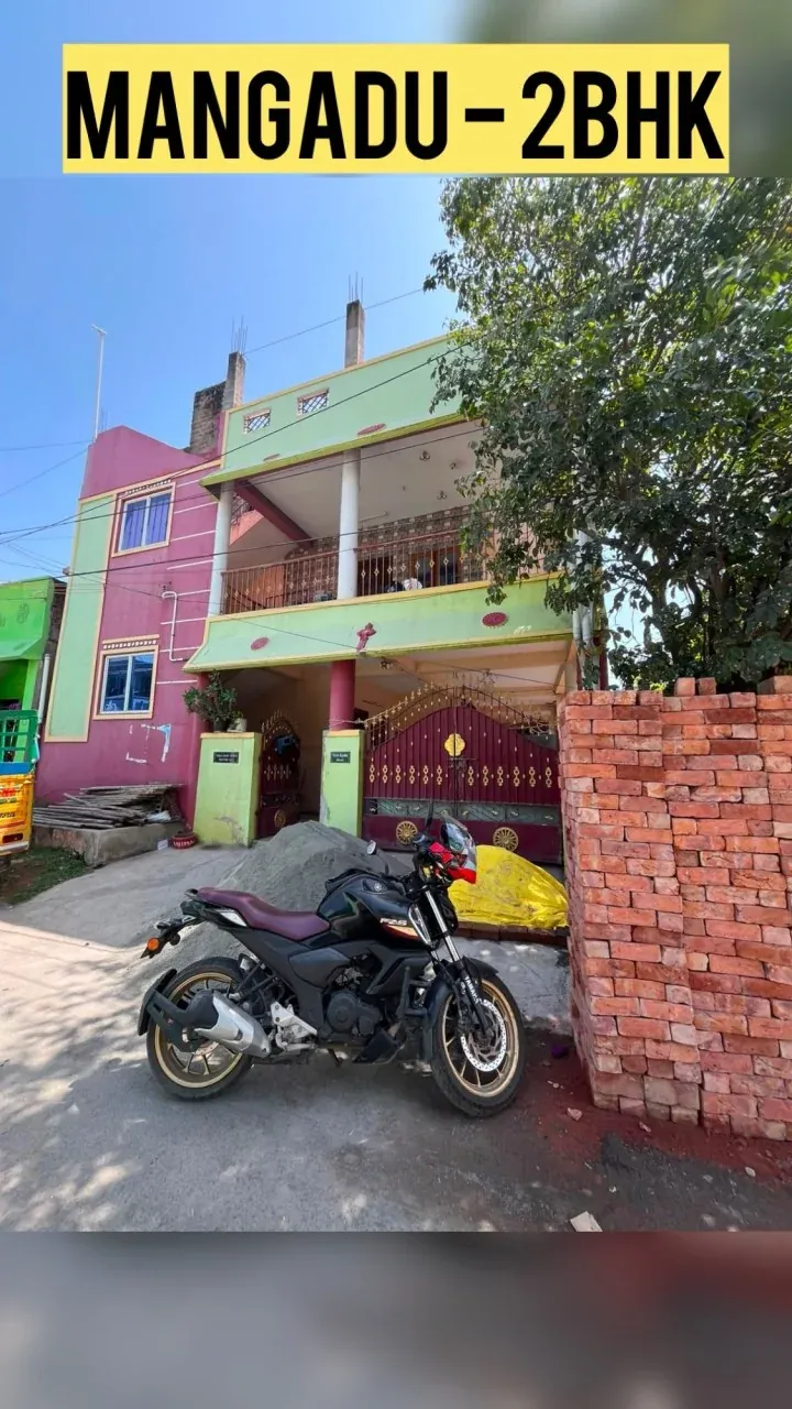 Completed Mangadu two-bedroom interior project